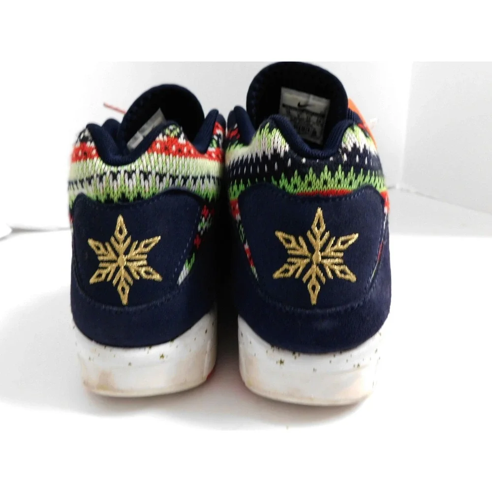 Nike Air Tech Challenge 3 QS Christmas Sweater Sneakers Shoes‎ Sz 10 827822-400
